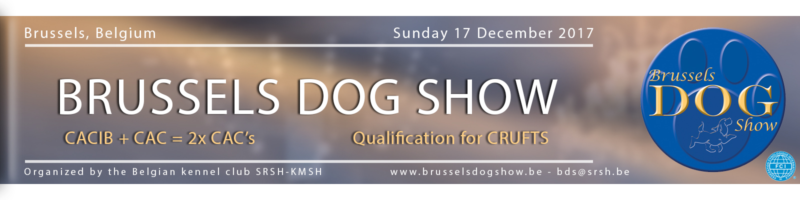 Brussels Dog Show - Sunday 17/12/2017